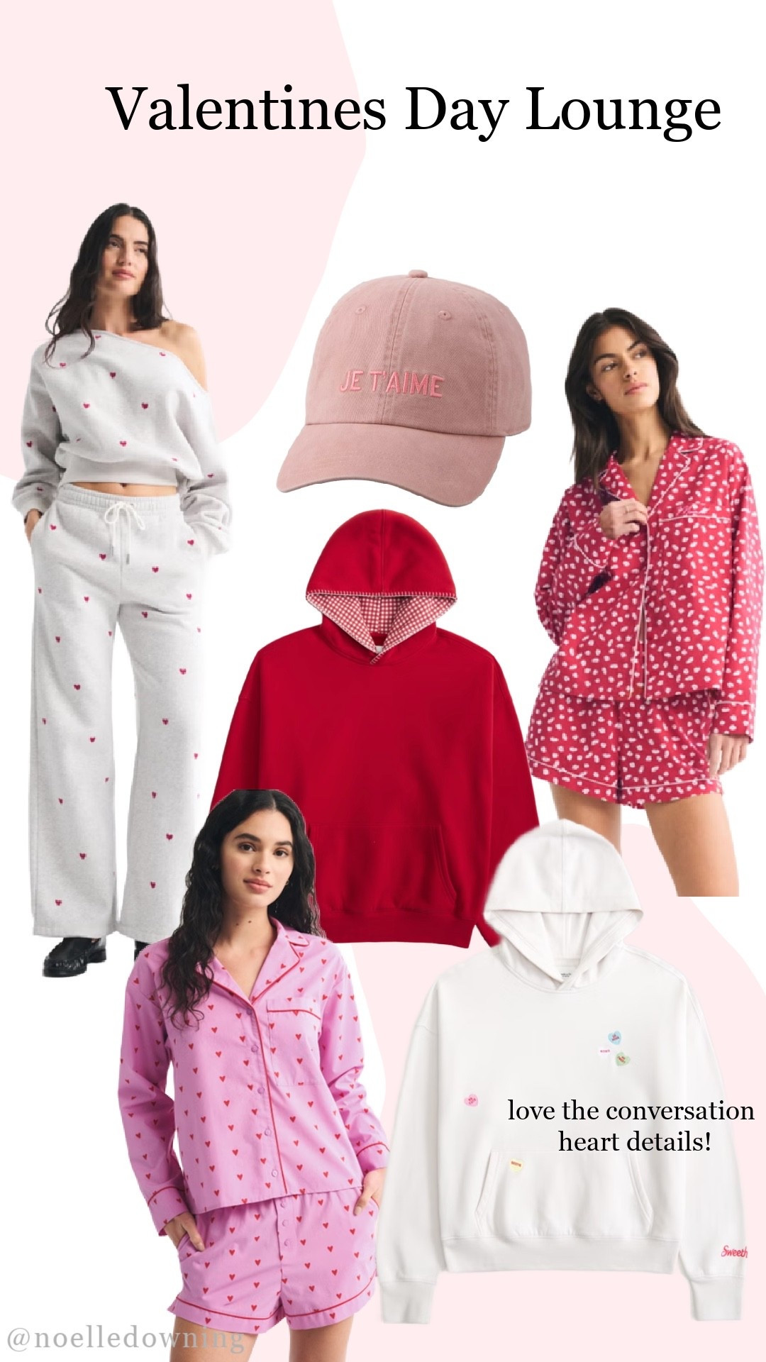 Valentines day lounge and pajamas 

#LTKMidsize #LTKValentine #LTKselfcare