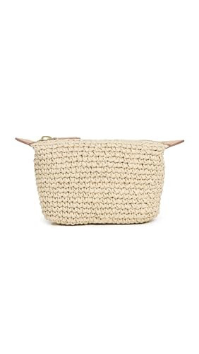 Stoney Clover Lane Women's Raffia Pouchette, Natural, Off White, One Size | Amazon (US)