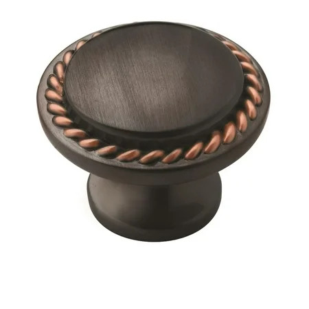 Allison Value 1-3/16 in (30 mm) Diameter Oil-Rubbed Bronze Cabinet Knob - 10 Pack | Walmart (US)