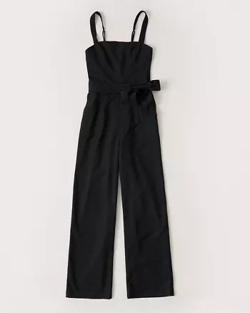 Square-Neck Jumpsuit | Abercrombie & Fitch US & UK