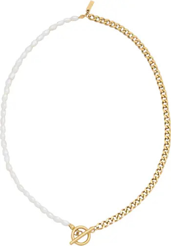 st. Moran Freshwater Pearl Split Necklace | Nordstrom | Nordstrom
