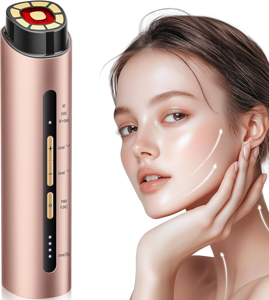 INTEO Microcurren Facial Device, 3 Modes Red Light Therapy for Face and Neck, Skin Care Facial Ma... | Amazon (US)