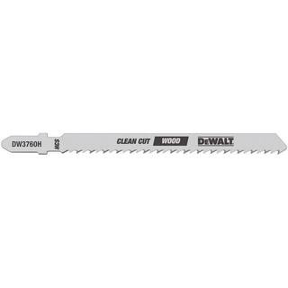 4 in. 10 TPI Fine Finish Wood Cutting Jig Saw Blade Bi-Metal T-Shank (5-Pack) | The Home Depot