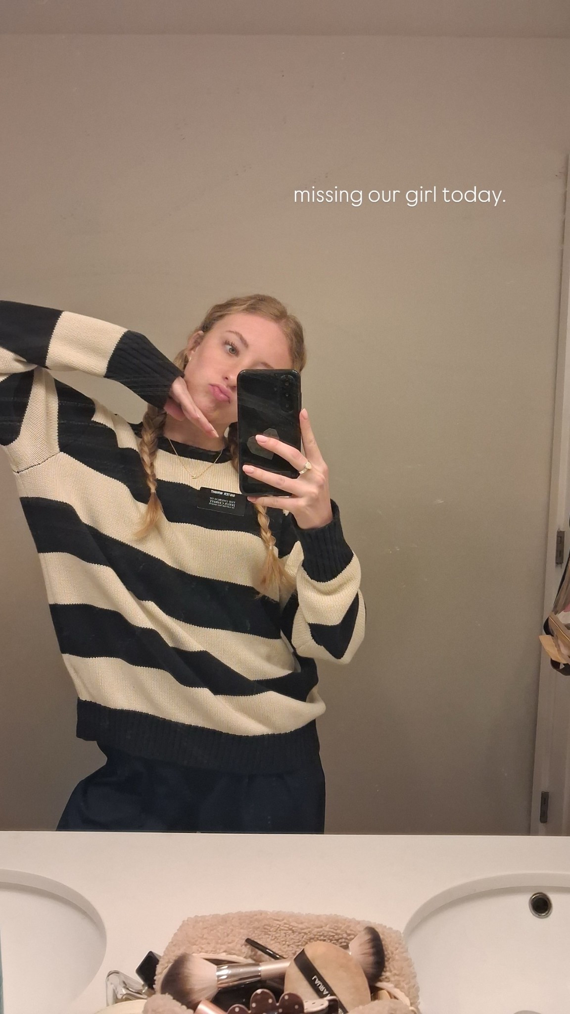 missing our girl today.

#LTKgrwm #LTKSeasonal #LTKootd