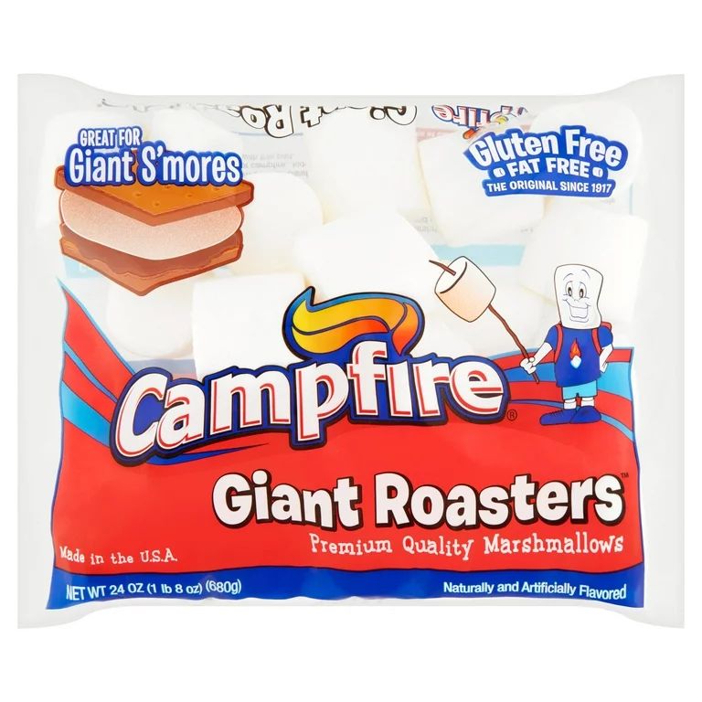 Campfire Giant Roasters Premium Quality Marshmallows, 24 oz | Walmart (US)