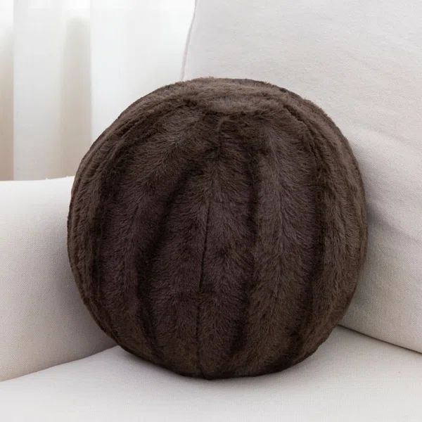 Faux Fur Throw Pillow | Wayfair North America