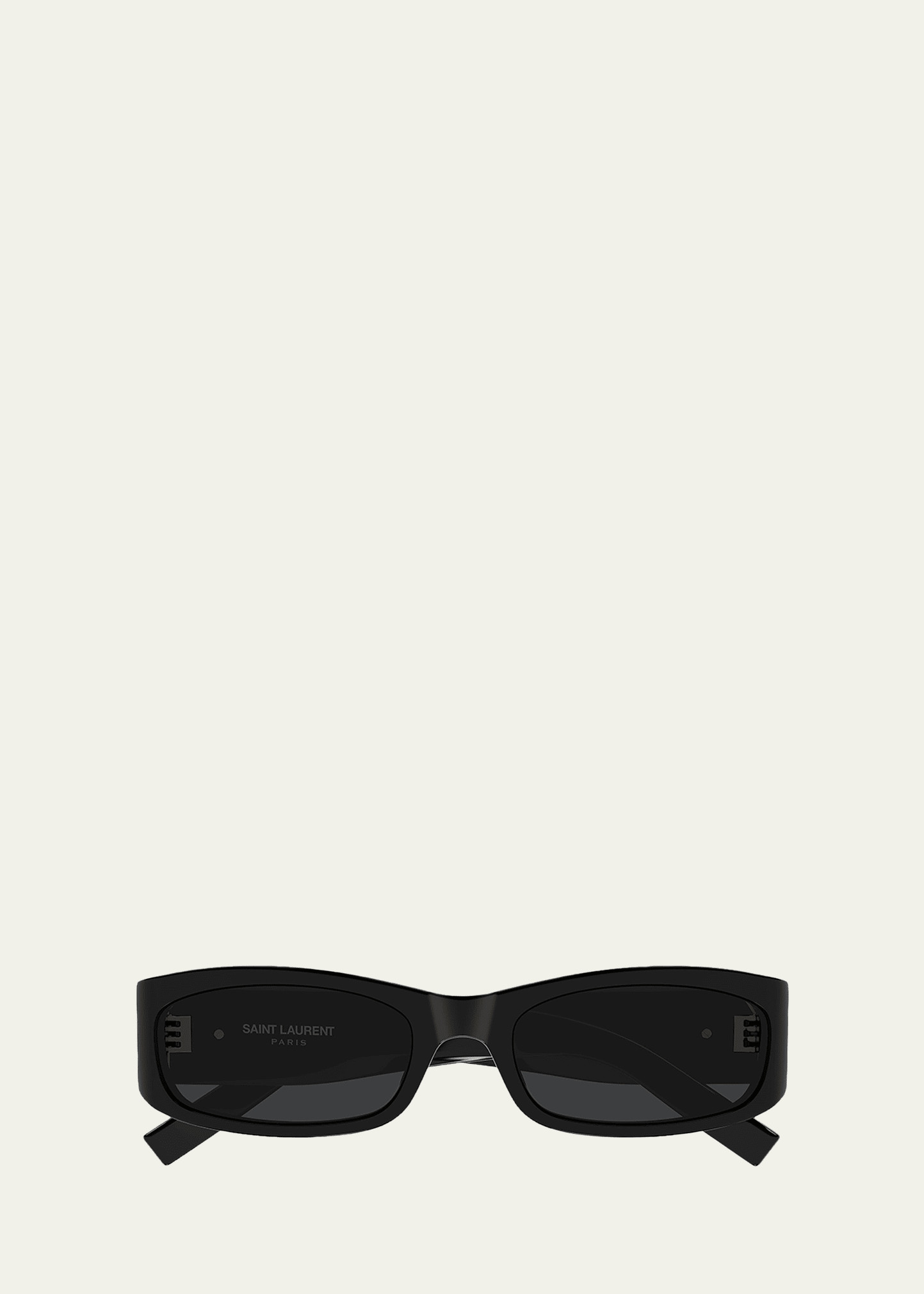Saint Laurent YSL 55mm Acetate Rectangular Sunglasses | Bergdorf Goodman