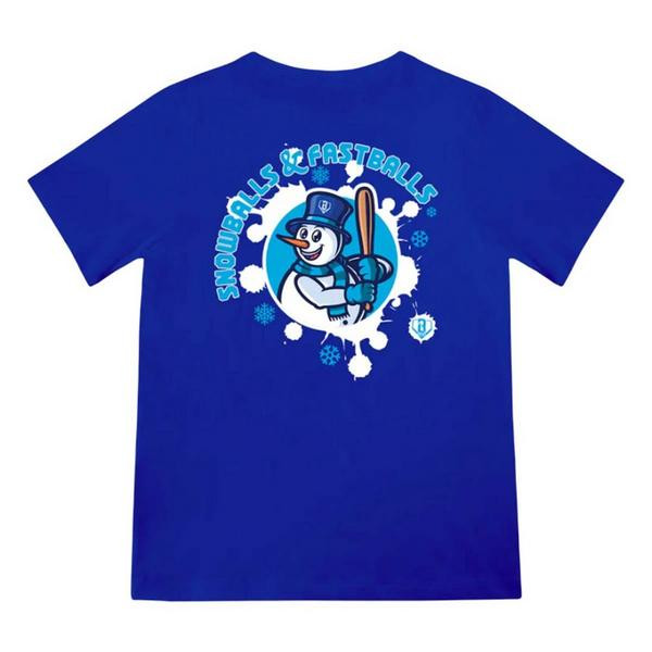 Boys' Baseball Lifestyle 101 Snowballs and Fastballs T-Shirt Youth Medium Royal Blue | Scheels Sports