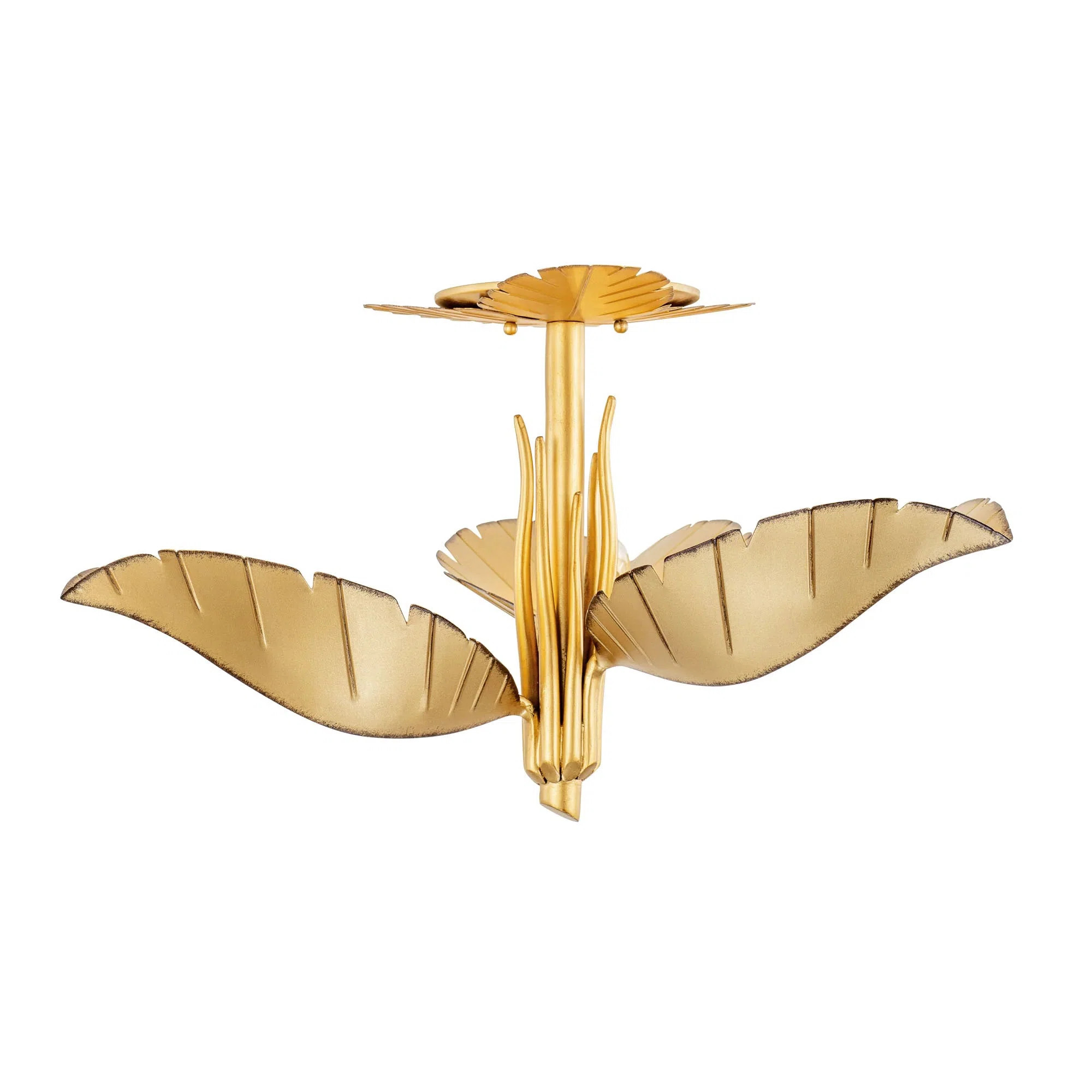 Varaluz Banana Leaf 3-Light Flush Mount | Wayfair | Wayfair North America