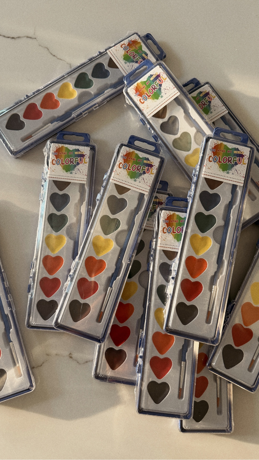 Since it’s my son’s last year in elementary school, these heart-shaped watercolor sets will be our little Valentine’s gift this year for my son’s classmates. 🎨💗

A simple non-candy option that encourages creative time! I linked some options for various counts based on your class size needs! 
 


#LTKKids #LTKSeasonal #LTKmomlife