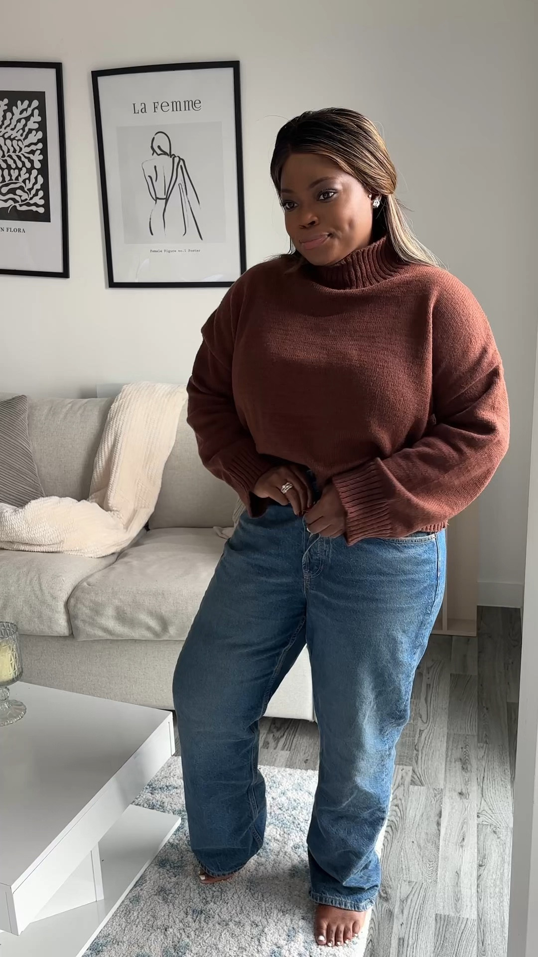 Stretching one piece of clothing across three different outfits this time it’s all about a wide like a jeans and how I mix them matching it across my wardrobe. 

#LTKmidsize #LTKcurves #LTKautumn