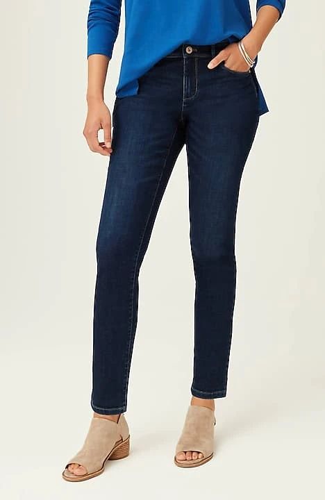 Authentic Fit Slim-Leg Jeans | J. Jill