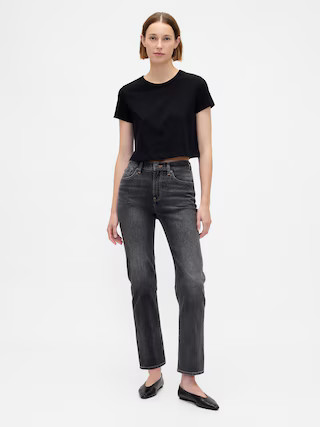 High Rise ’90s Slim Straight Jeans | Gap (US)