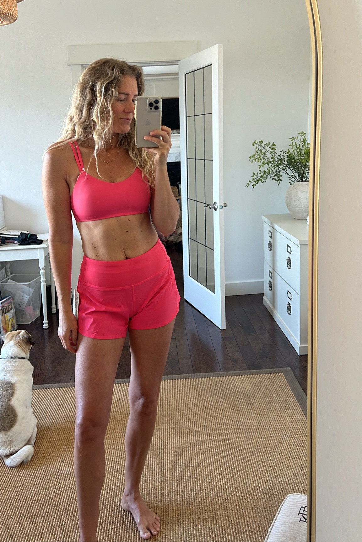 The most comfortable lululemon sports bra I’ve tried! Fits tts. Shorts are high waisted and super comfy. 

!

#LTKfitness #LTKstyletip #LTKsummer