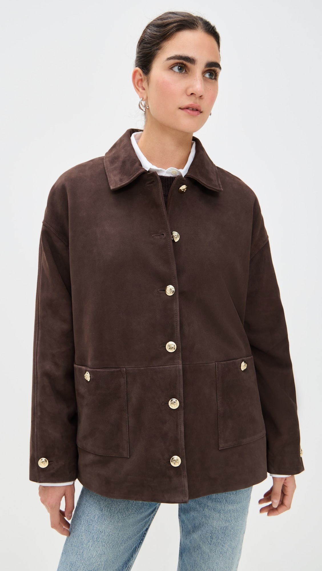 Luca Suede Jacket | Shopbop
