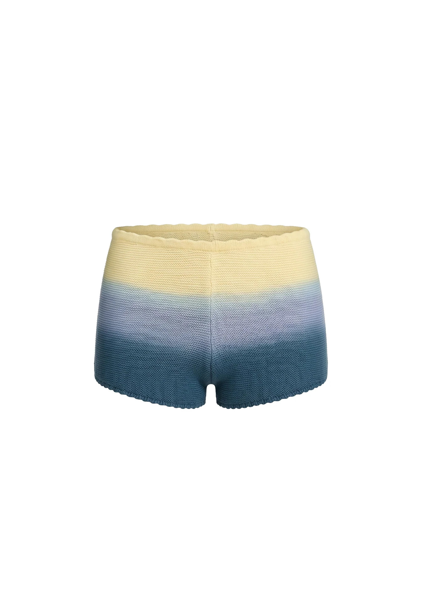Cleo Short Ombre Danish Butter / Deep Canal | Solid & Striped