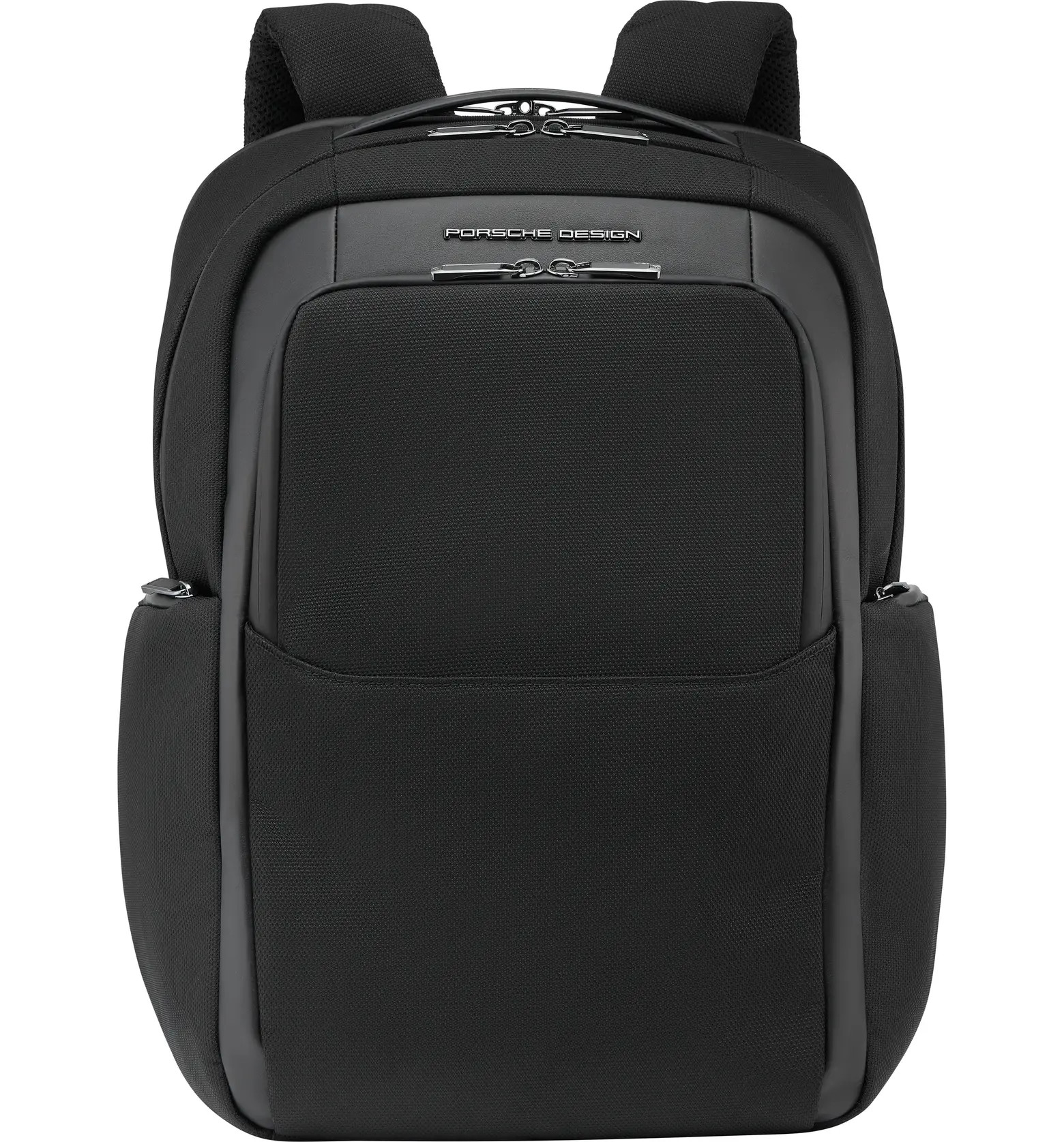 Roadster Large Water Resistant Nylon & Leather Backpack | Nordstrom