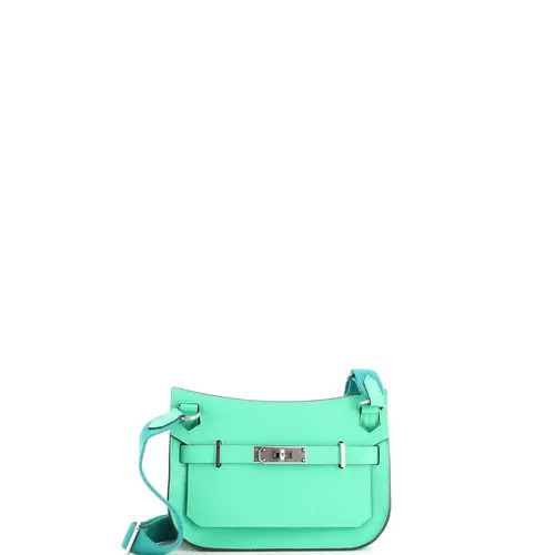 Pre-Owned Hermes Jypsiere Bag Evercolor Mini in Green at Nordstrom, Size X-Small | Nordstrom
