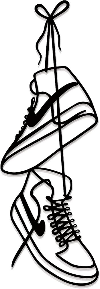 Fcimu Metal Sneaker Wall Decor, Unique Teen Room Decor, Metal Wall Art, Room Decor for Boy & Girl... | Amazon (US)
