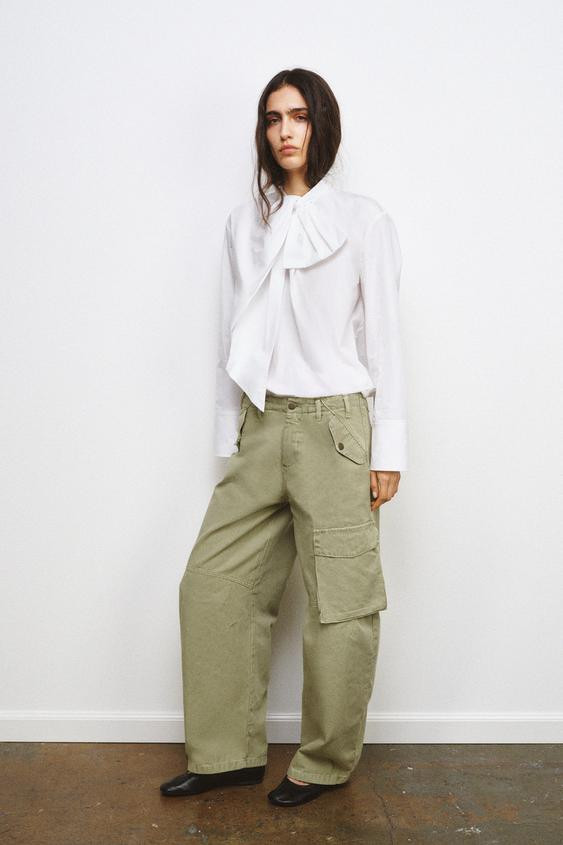 ZW COLLECTION CARGO PANTS | Zara US