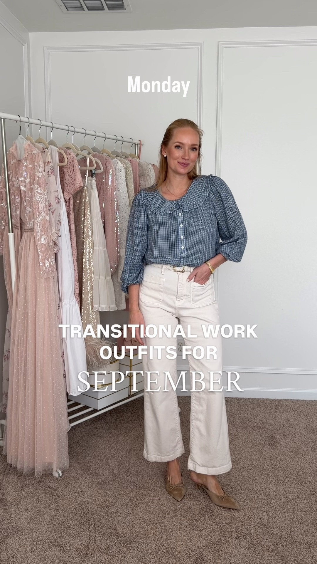 Cute business casual work outfits to wear this month! 

These are all affordable finds under $100 minus the spanx pants — but I promise they’re worth it!! I’ve tried to find a dupe, but there just isn’t anything that compares to the quality and how flattering these are. I wear a small. 

You can use my spanx promo code AMANDAJOHNXSPANX for 15% off your first order. 


Transitional outfits // fall work outfits // teacher outfit ideas //

#LTKSeasonal #LTKSaleAlert #LTKWorkwear