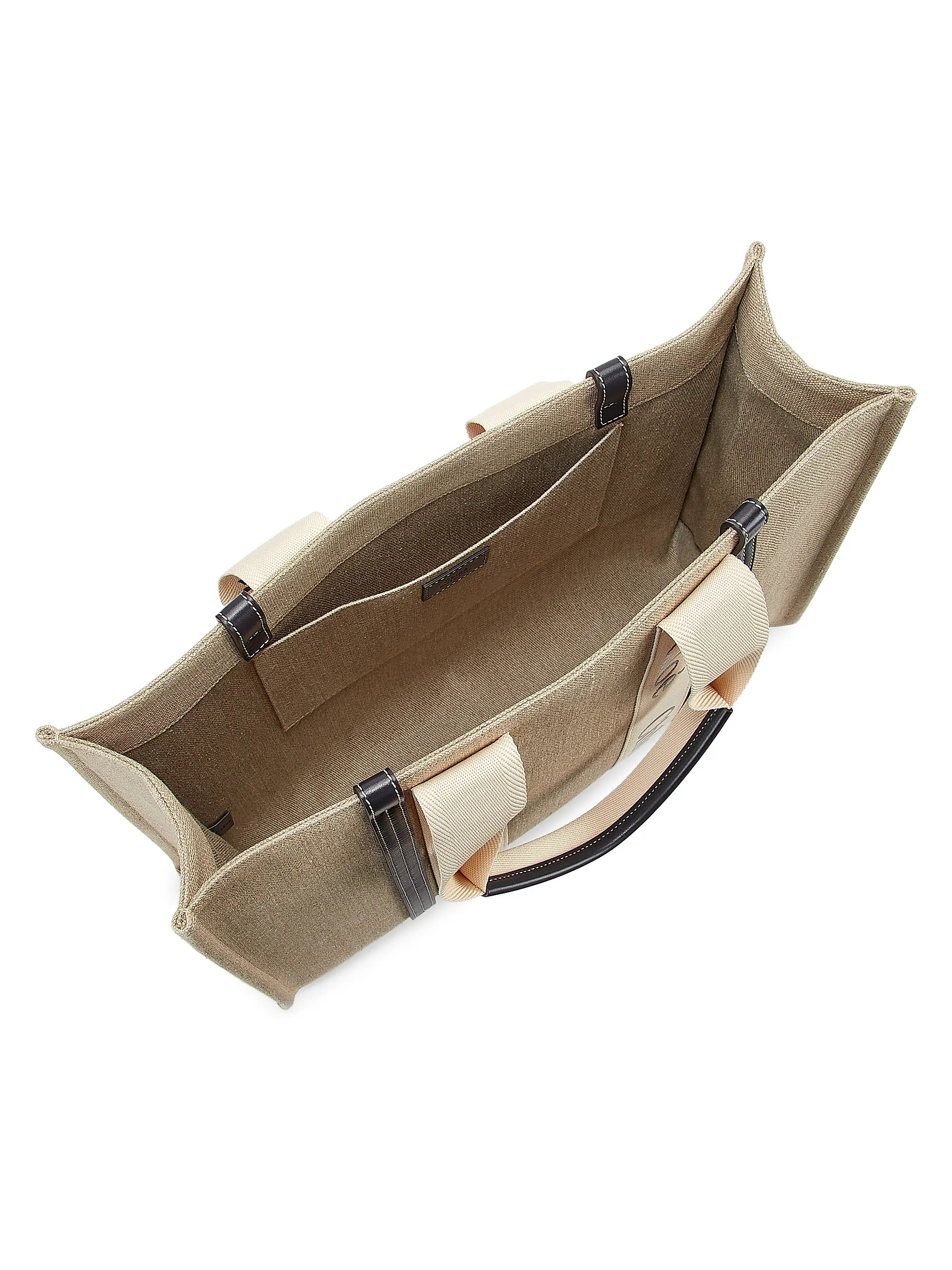 Large Woody Canvas Tote | Saks Fifth Avenue