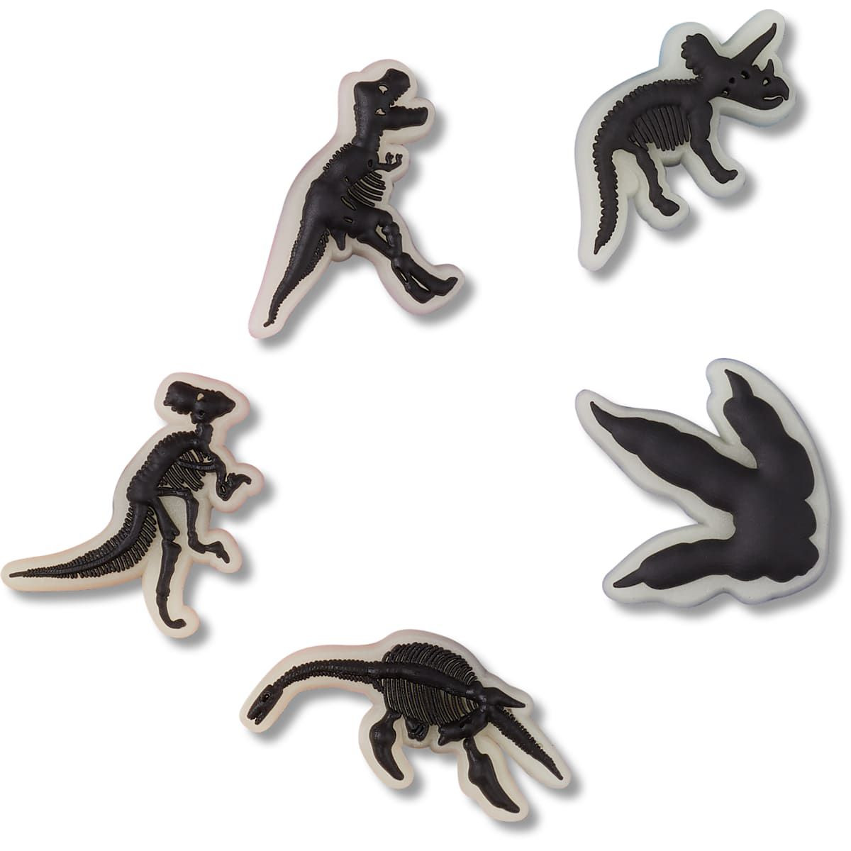 Crocs Jibbitz Dinosaurs Glow-in-the-Dark Shoe Charms 5-Pack | Target