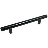 Laurey 87220 - 4 Inch - 102mm Melrose Cabinet Hardware Bar Pull - Matte Black | Amazon (US)