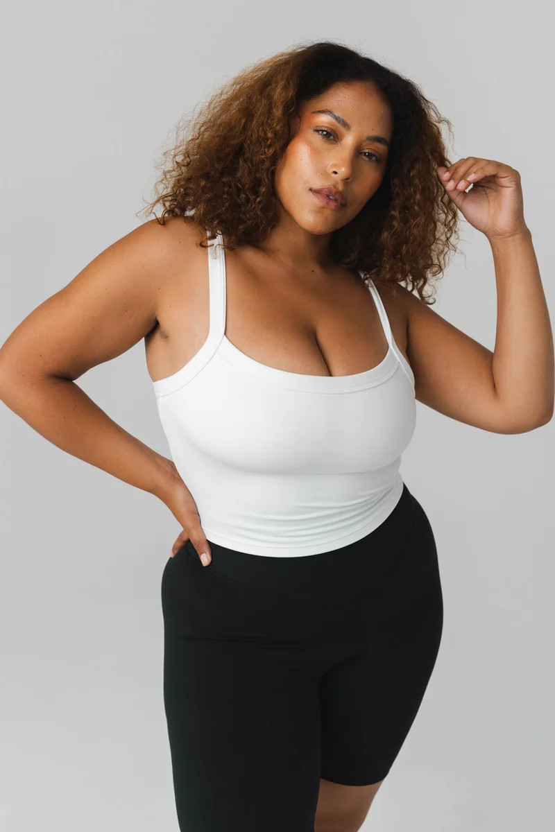 Cloud II™ Square Tank - Snow | Vitality