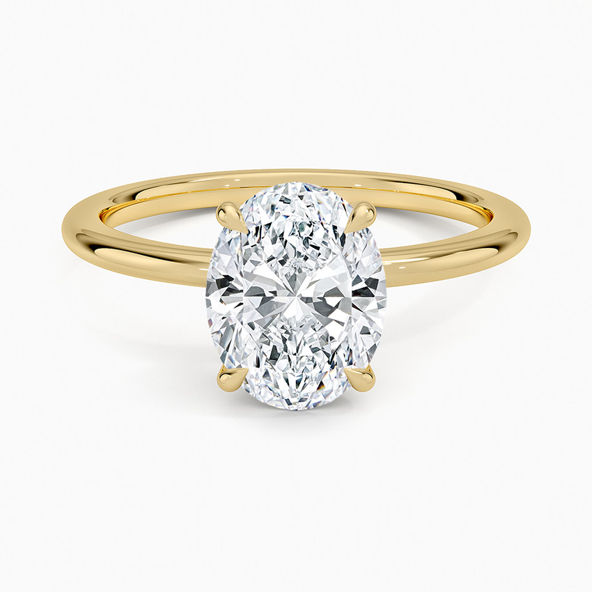 18K Yellow Gold 1.5mm Elodie Ring | Brilliant Earth