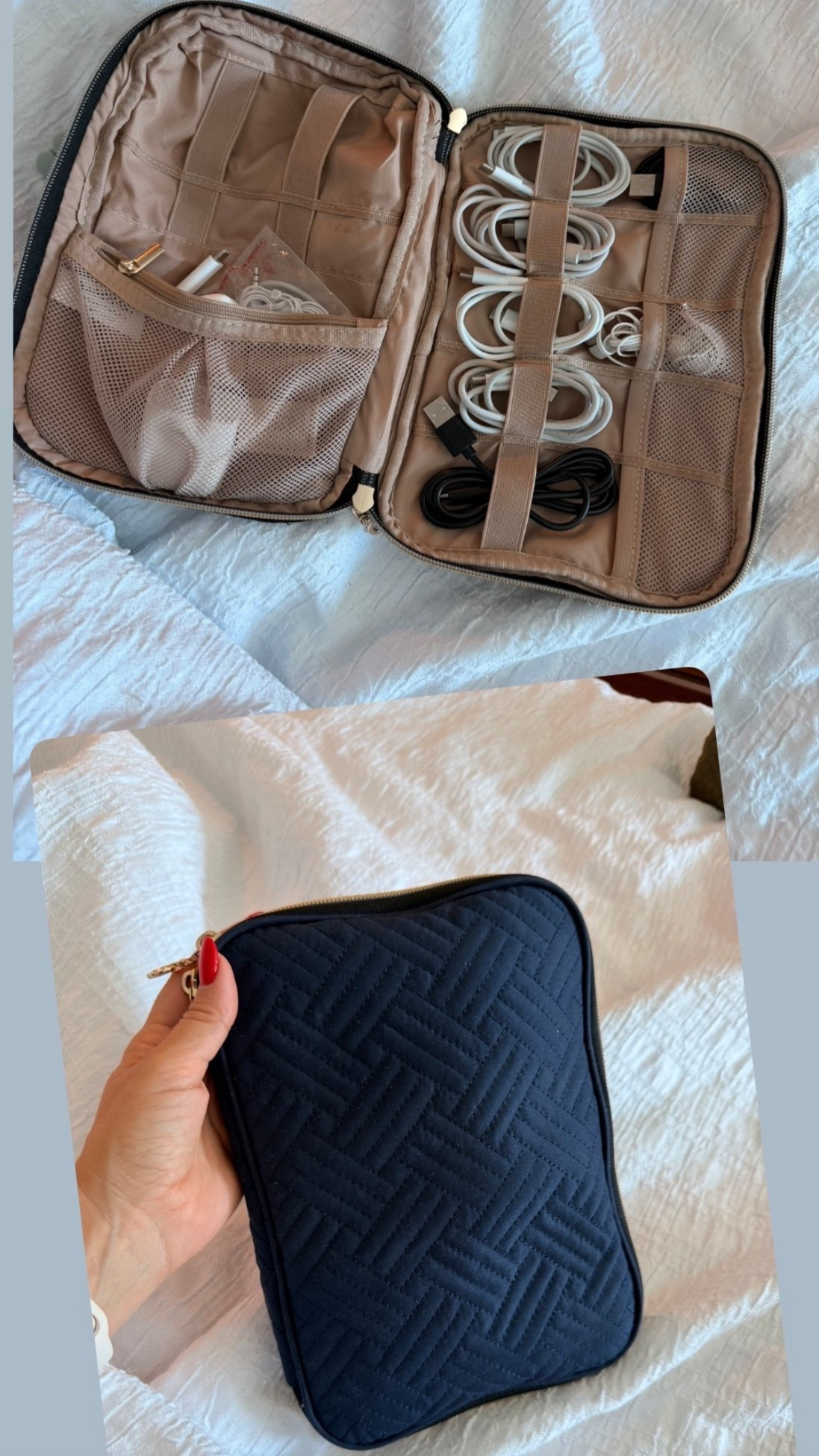 Electronics Travel Organizer Case #travelorganizer #electroniccase #travelessentials

#LTKTravel
