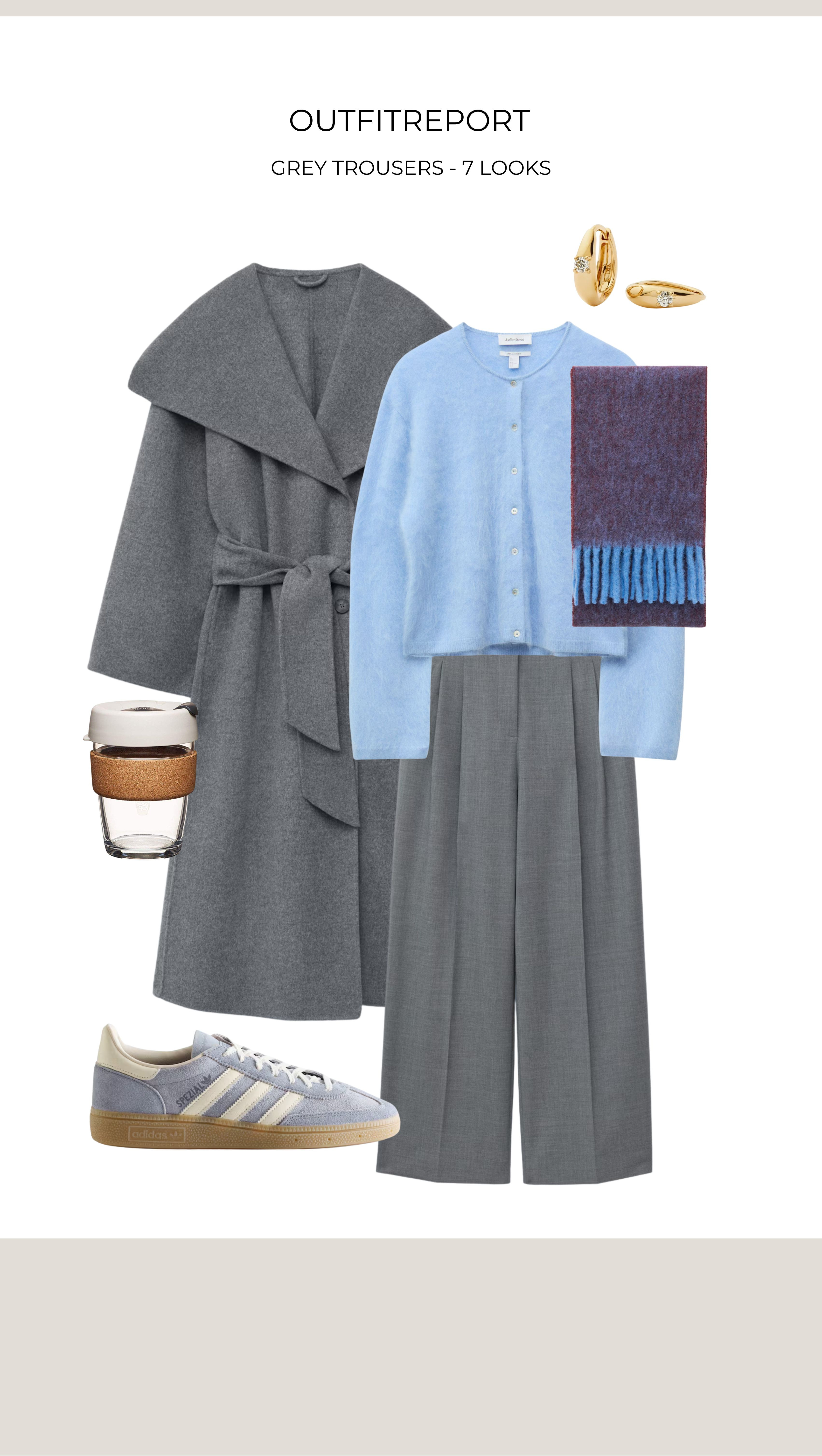 Grey trousers autumn outfit 

#LTKwinter #LTKautumn #LTKeurope