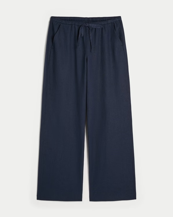 Pull-On Wide-Leg Pants | Hollister (US)