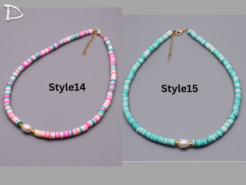 Surfer's Necklace | Beach Necklace | Summer Beaded Necklaces | Beach Necklace for Men | Fresh Wat... | Etsy (US)