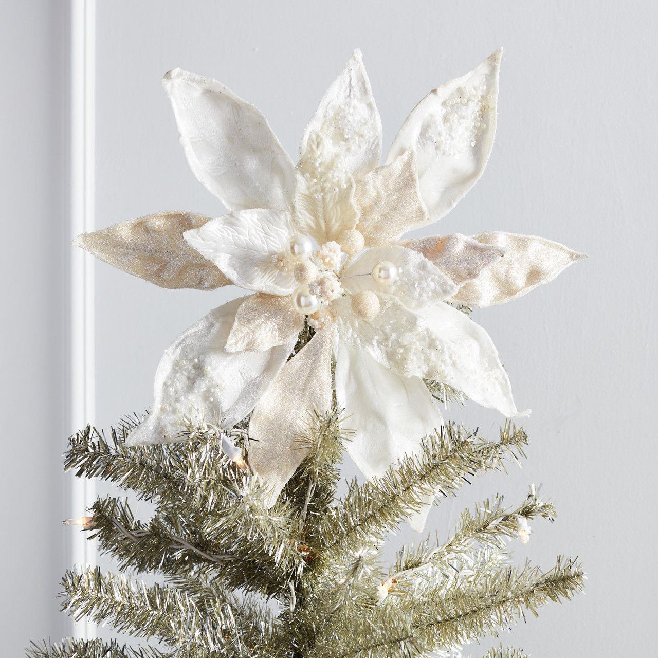 Poinsettia Tree Topper | Z Gallerie