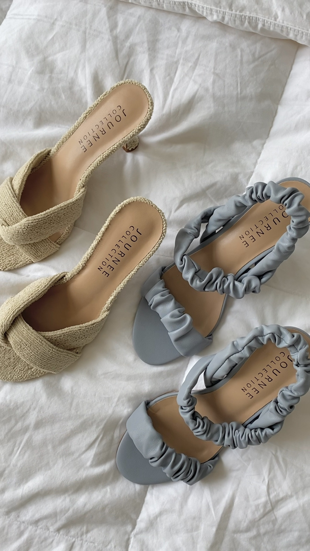 Summer heels! 👡🤍☁️

#LTKwedding #LTKshoecrush #LTKunder50