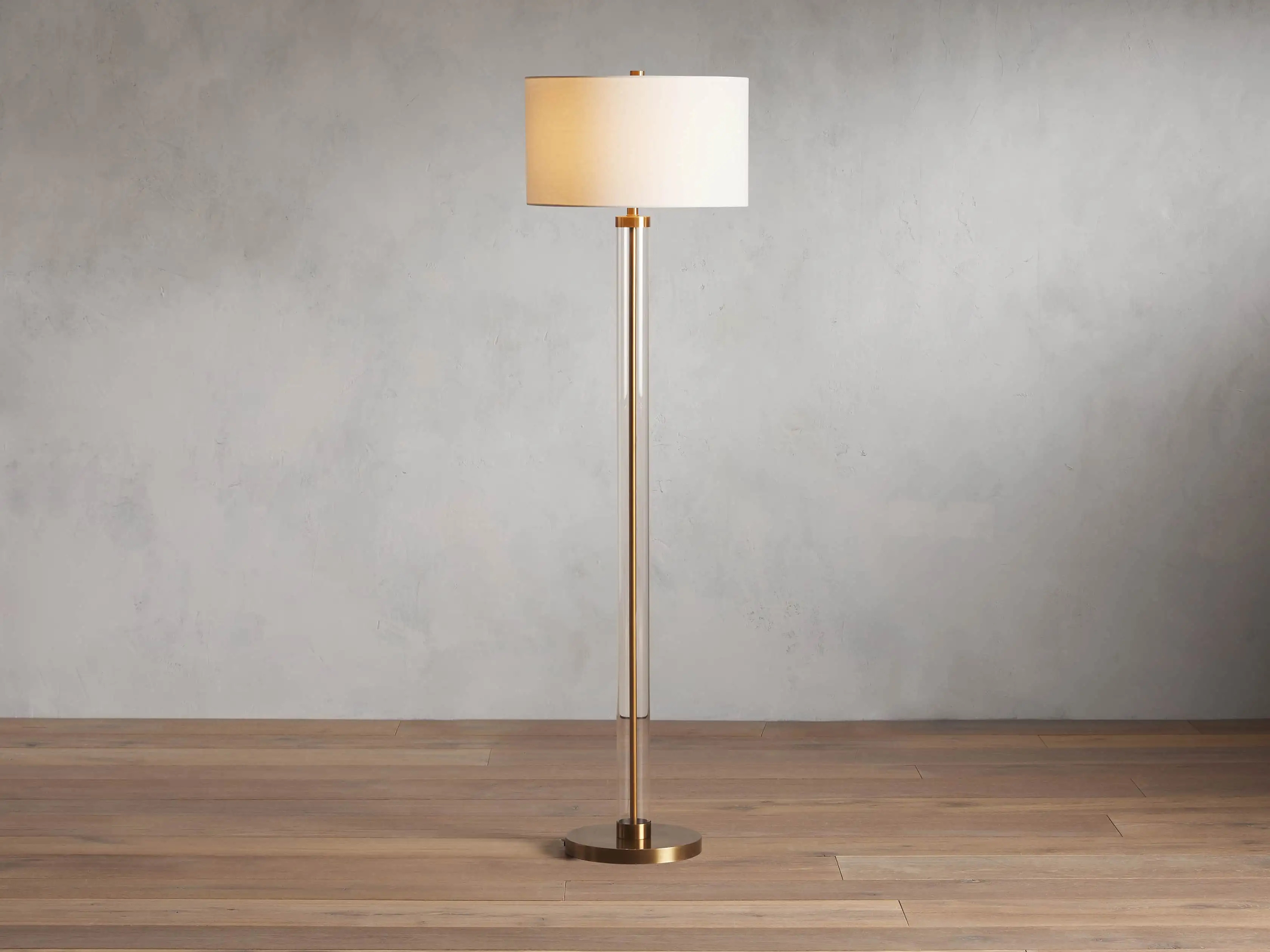 Glass Column Floor Lamp | Arhaus