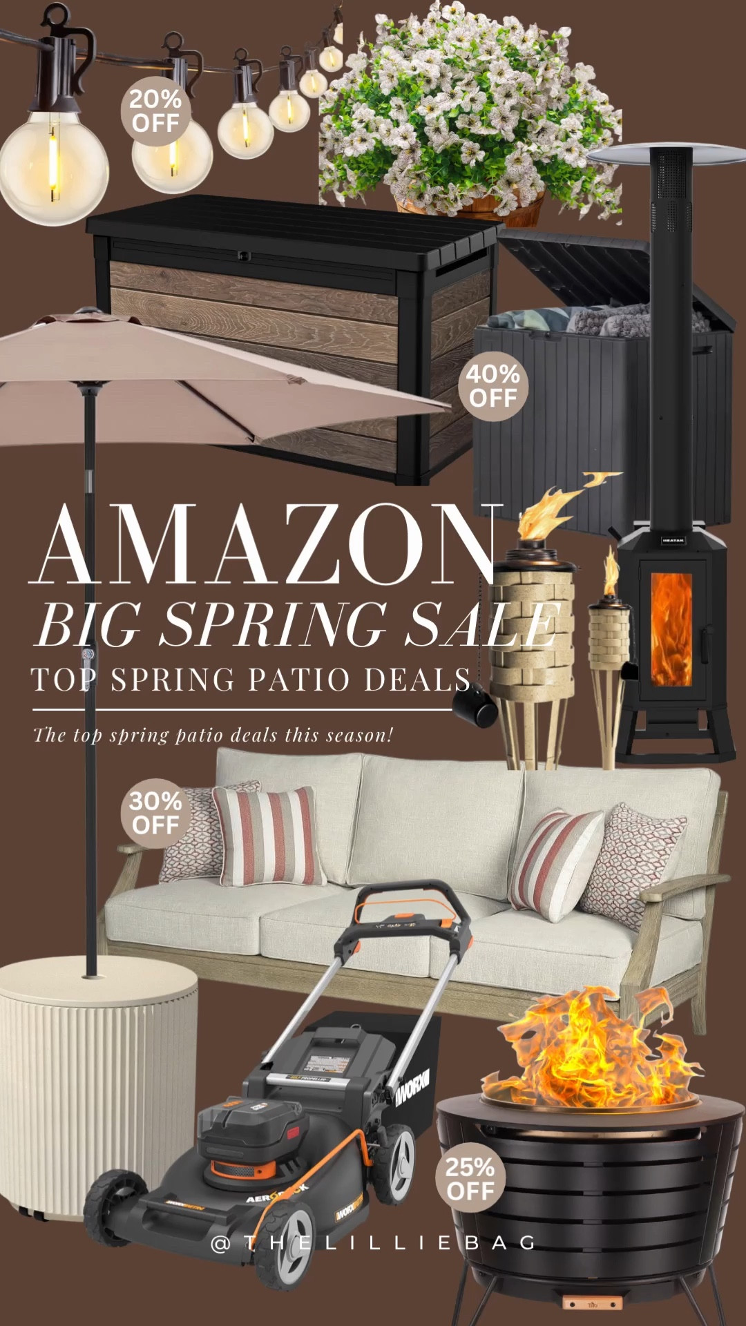 Top spring patio deals! Home refresh from Amazon sale. 

Spring patio. Home refresh. Umbrella. Outdoors. Home  

#LTKHome #LTKSeasonal #LTKSaleAlert