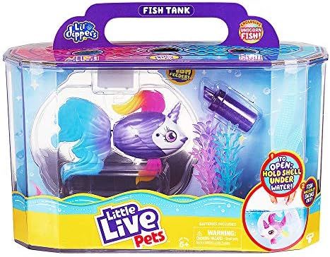 Little Live Pets Lil' Dippers Playset - Magical Water Activated Unboxing and Interactive Feeding Exp | Amazon (US)