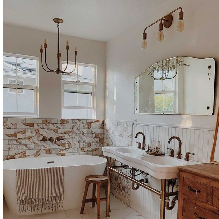 Prospect 3-Light Vanity, Aged Brass | Lights.com