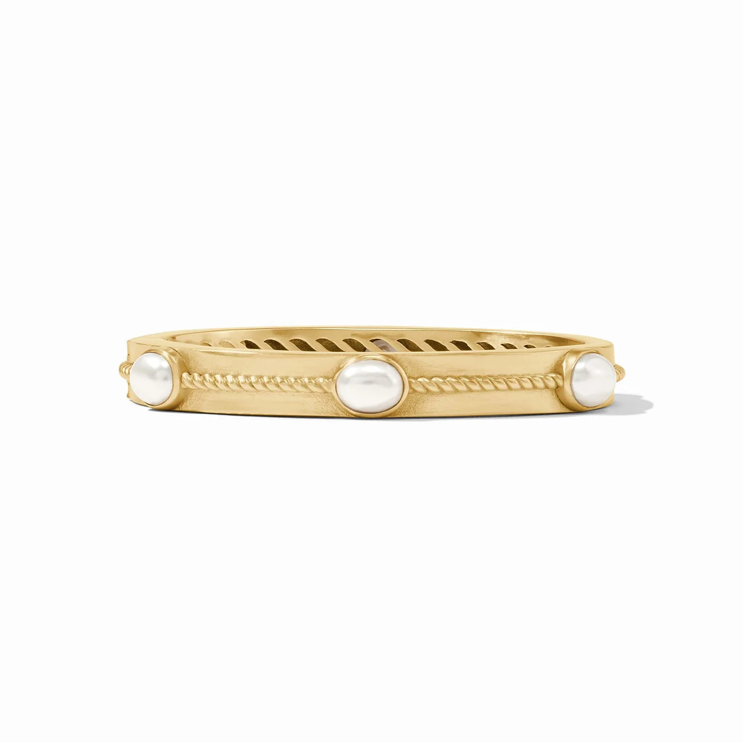 Nassau Stone Hinge Bangle | Julie Vos