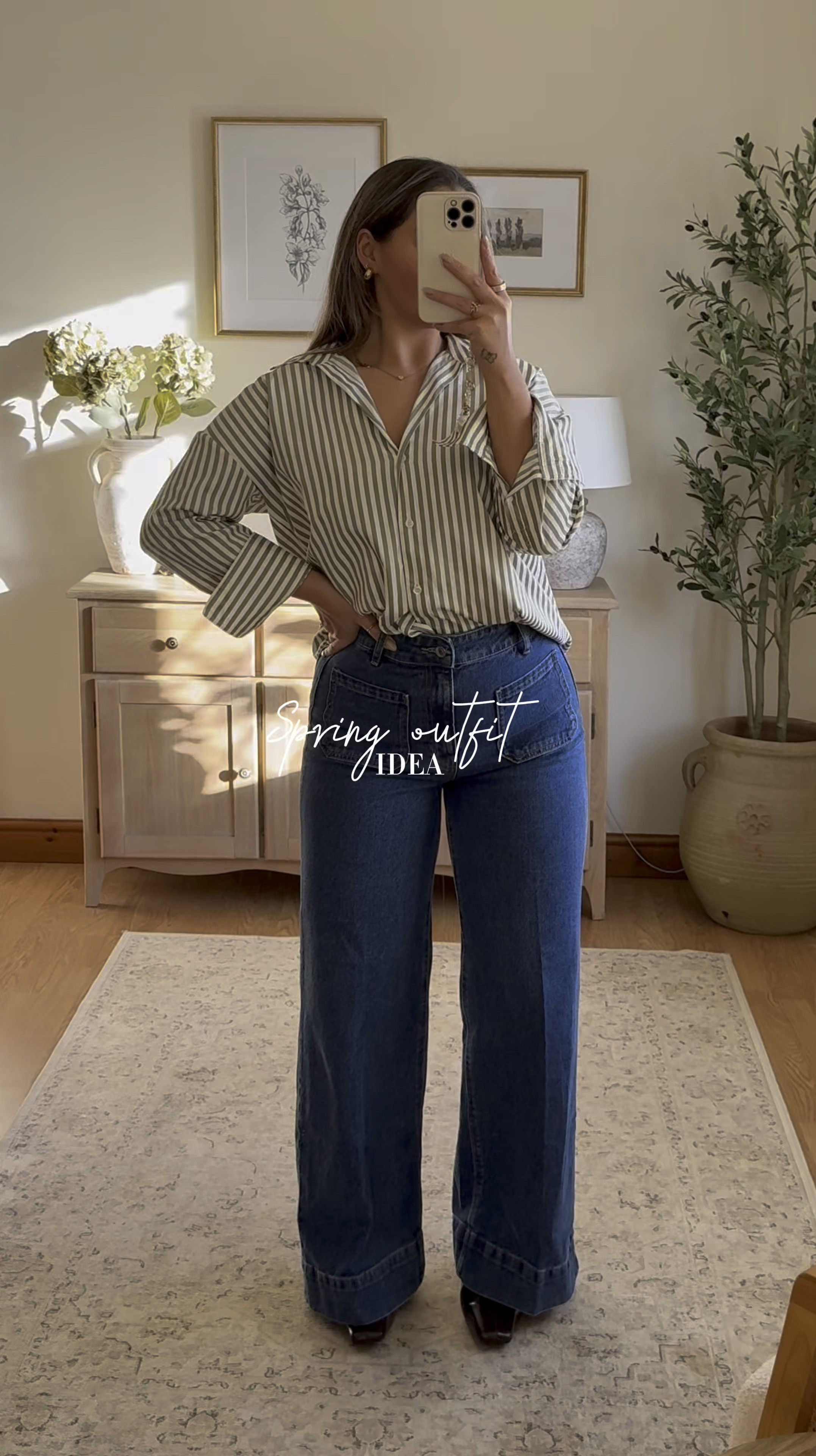 Spring outfit 🌿🍐🤍 #LTKspring