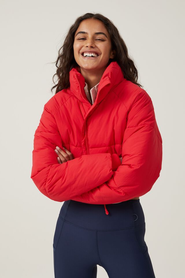 The Recycled Cropped Mother Puffer 2.0 | Cotton On (US)