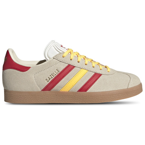 adidas Womens Originals Gazelle - Tennis Shoes Wonder White/Spark/Better Scarlet Size 05.5 | Foot Locker (US)