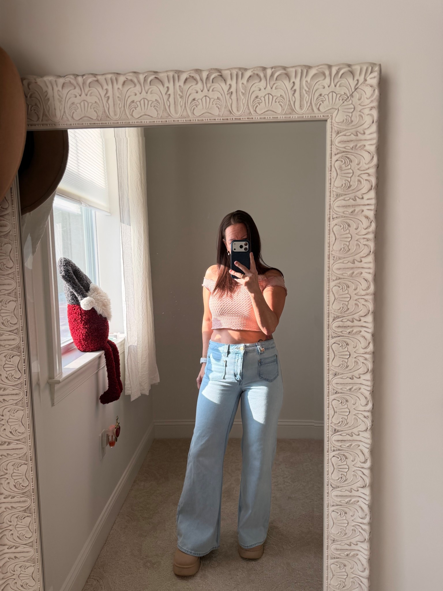 Jeans & a crop top!  My go to!!

#LTKootd #LTKOver40 #LTKSpringSale