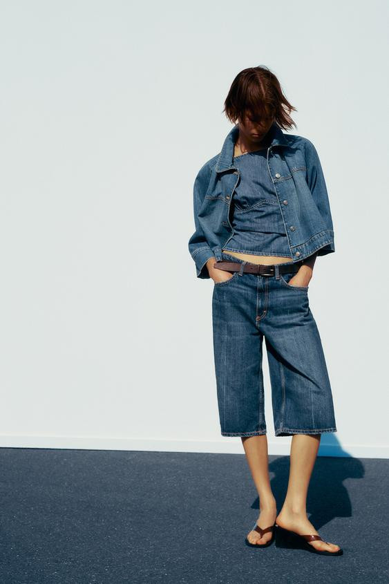 LAYERED DENIM JACKET | Zara US