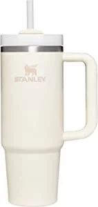 Stanley Quencher H2.0 Cream 30oz - Reusable Vacuum Quencher Tumbler with Straw, FlowState Leak Re... | Walmart (US)
