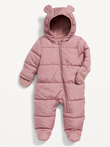 Unisex Water-Resistant Frost Free Puffer Snowsuit for Baby | Old Navy (US)