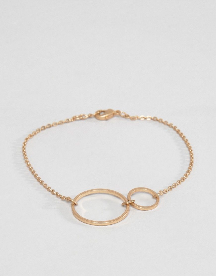 Selected Femme - Moby - Armband mit Kettchen - Gold | Asos DE
