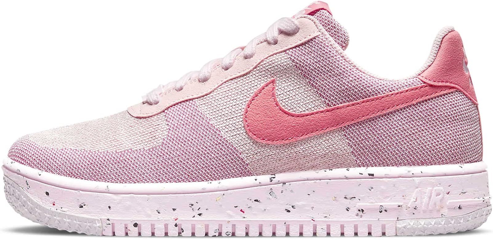 Nike Womens Air Force 1 Crater Flyknit Pink Glaze/Pink Salt (DC7273 600) - 8.5 | Amazon (US)